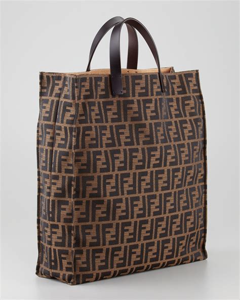 fendi zucca shopping tote|Fendi zucca shopper.